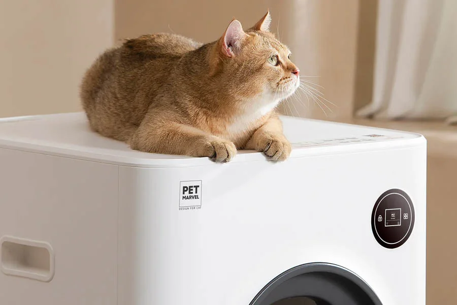 mess free litter box